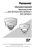WV-SFV531,SFR531,SFN531 Important Information (Italian)