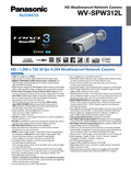WV-SPW312L Spec Sheet (US)