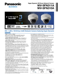 WV-SFN311A, SFN310A Spec Sheet (US)