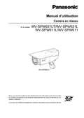 WV-SPW631LT, etc. Operating Instructions (French)