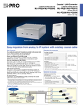 WJ-PC200 etc. Spec Sheet (US)