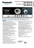 WV-SFN130, SFN110 Spec Sheet (Global)