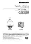 WV-SC384 etc. Operating Instructions (English)