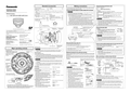 WV-SFV311, SFV310 Installation Guide (English)