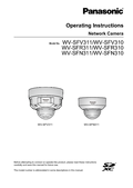 WV-SFV311,SFV310,SFR311,SFR310,SFN311,SFN310 Operating Instructions (English)