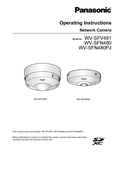 WV-SFV481, SFN480 Operating Instructions (English)
