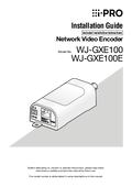 WJ-GXE100 Installation Guide (English)