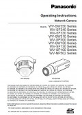 WV-SP305, SW316 etc. Operating Instructions (English)