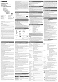 WV-SW175, SW172 Installation Guide (English)