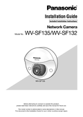 WV-SF135, SF132 Installation Guide (English)
