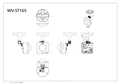 WV-ST165 CAD Drawing PDF
