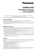 WV-ASM970 Installation Guide (English)