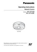 WV-SF448E Operating Instructions (English)