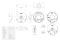 WV-SF448E CAD Drawing PDF