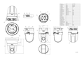 WV-SC387A CAD Drawing PDF