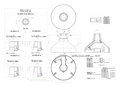 WV-QSR501-W etc. CAD Drawing PDF