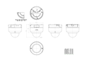 WV-S61300-ZY etc. CAD Drawing PDF