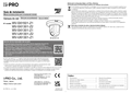 WV-S61301-Z2 etc. Installation Guide (Spanish)