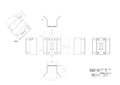WV-QCN500-W etc. CAD Drawing PDF