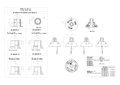 WV-QSR504-W etc. CAD Drawing PDF