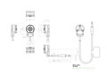 WV-PM500 CAD Drawing PDF