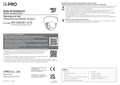 WV-S65301-Z1S Installation Guide (Italian)