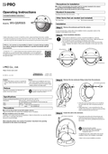 WV-QSR505 Operating Instructions