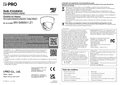 WV-S65501-Z1 etc. Installation Guide (French)