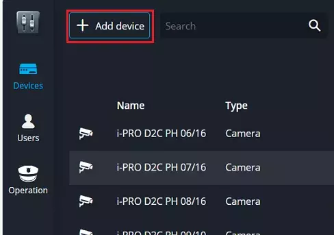 Add device