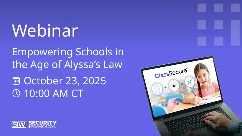 Webinar - Empowering Schools in the Age of Alyssa's Law
