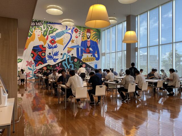 福岡オフィスの社食