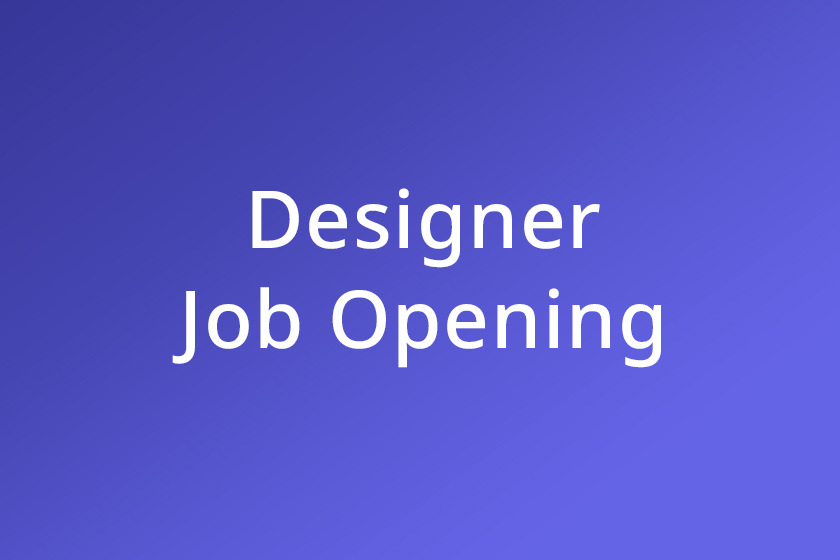 Designer Job Opening
