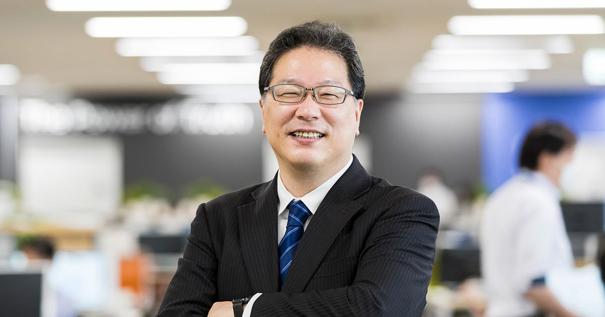 Representative Director, Chief Sustainability Officer Shohei Ozaki [photo]