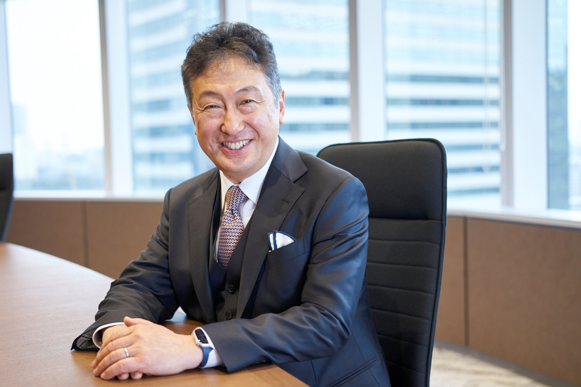 Representative Director, Chairperson of the Board & Chief Executive Officer Masato Nakao [photo]